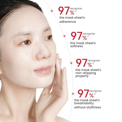 Winona Soothing And Repairing Sheet Mask For Sensitive Skin Instantly Calms Redness Dryness And Postsun Irritationbarrier Repair plus Deep Hydration6 Sheets