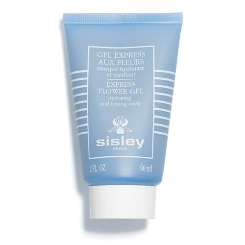 Sisley Paris Express Flower Gel Leaveon Gel Face Mask Hydrates Tones And Minimizes Look Of Fatigue In 3 Minutes All Skin Types 60 Ml