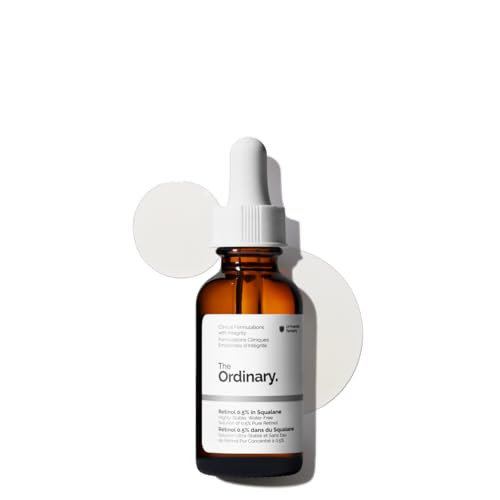 The Ordinary Retinol 0.5% In Squalane Intermediate Retinol Serum For The Face That Is Antiaging And Skin Smoothing 1 Fl Oz