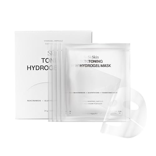 Hapa Kristin Glutathione Hydrogel Face Mask Korean Skin Mask 4 Packkorean Skin Mask Niacinamide For Dark Spots And Hyperpigmentation Uneven Skin Tone Hyaluronic Acid Hydration