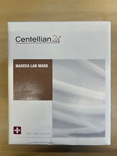 Centellian 24 Madeca Mask 20Pc By Dongkook. Mask Sheet With Centella Asiatica Teca Adenosine By Dongkook. Korean Skin Care For Men Women 16.9Fl Oz