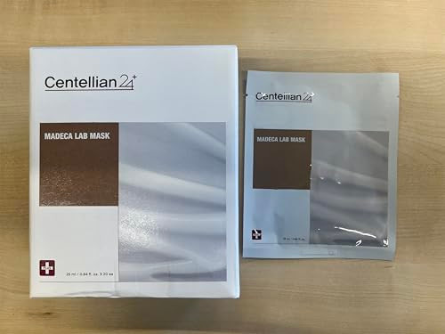 Centellian 24 Madeca Mask 20Pc By Dongkook. Mask Sheet With Centella Asiatica Teca Adenosine By Dongkook. Korean Skin Care For Men Women 16.9Fl Oz