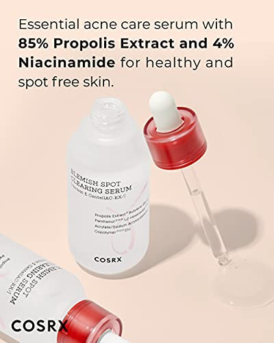 Cosrx Ac Collection Blemish Spot Clearing Serum centella Niacinamide Egf Serumcruelty Paraben Korean Skin Care 40Ml 1.35 Fl.Oz