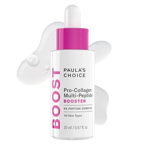 PaulaS Choice PaulaS Choice Procollagen Multipeptide Booster Face Serum For Wrinkles Serum For Face Supports Collagen Production With Plumping Hyaluronic Acid And Amino Acids Fragrancefree 0.67Oz