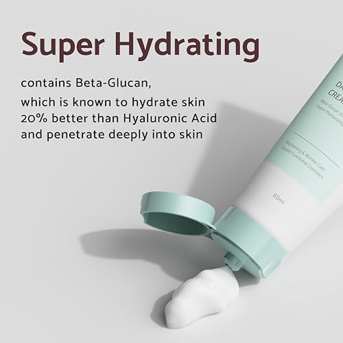 Iunik Beta Glucan Daily Moisture Cream Betaglucan Power Deep Moisture Serum Intense Hydration Fortifying Skin Barrier Ultra Intense Hydrating Moisturizing Facial Moisturizer Korean