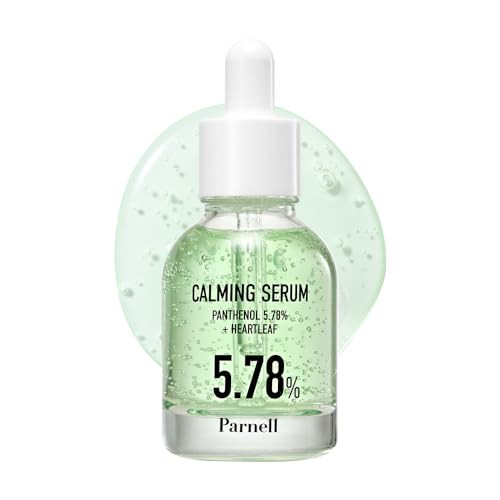 Parnell Panthenol 5.78% Heartleaf Calming Serum Soothing And Moisturizing Serum Korea Skin Care Korea Beauty 30Ml 1.01 Fl.Oz.
