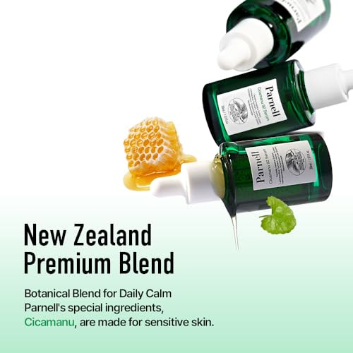 Parnell Cicamanu 92 Serum 30Mlmelatonin Centella Asiaticaceramide For Overnight Recovery And Soothing Irritated Skintargets Hyperpigmentation And Deep Hydrationkorean Skin Care 1.01 Fl Oz