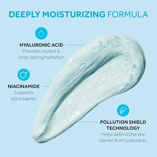 No7 Hydraluminousplus Hydrating Dual Phase Face Mask Hyaluronic Acid Overnight Face Mask With Vitamin B3 Niacinamide For Skin Barrier Repair And Radiantlooking Skin 3.5 Fl Oz