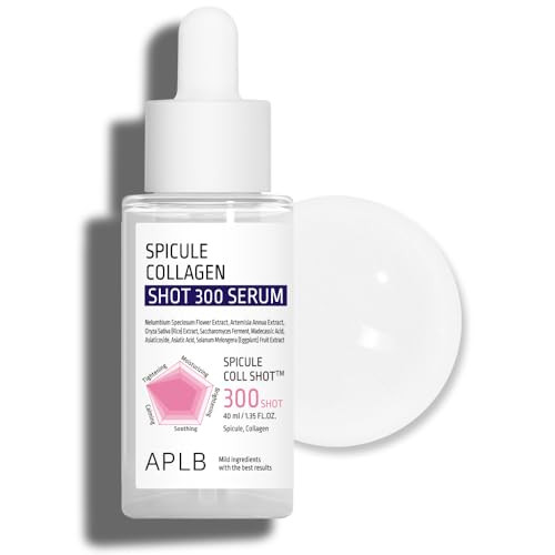 Aplb Spicule Collagen Shot 300 Serumspicule Coll Shot 300 Korean Skincare Gentle Exfoliation Elasticity Care Long Lasting Hydration Revitalize For Gentle And Improve Skin Texture 1.35 Fl.Oz