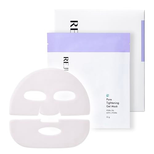 Rejuran Pore Tightening Gel Mask With Dot Cpdrn Korean Hydrogel Face Mask For Pore Care Elasticity Support And Smootherlooking Skin 5 Count