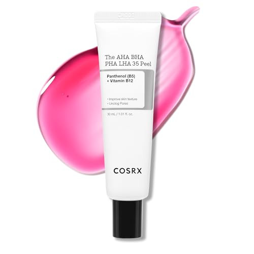 Cosrx Aha Bha Pha Lha 35% Peel Chemical Exfoliating Peeling Gel For Dull Rough Oily Skin With Clogged Pored And Dead Skin Cells Highly Concentrated 1.01 Fl. Oz 30 Ml