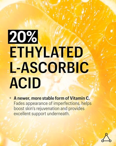 Allies Of Skin 20% Vitamin C Serum visibly Brightens And Firms Evens Tone And Smooths The Appreance Of Fine Lines For Radiant Skin Waterless Formula Stays Potent 1 Fl Oz