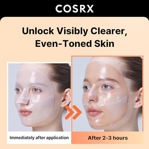 Cosrx The Alphaarbutin Discoloration Care Hydrogel Face Masks Skincare 1 Ea Collagen Face Mask Travel Essentials Overnight Face Mask Korean Skincare