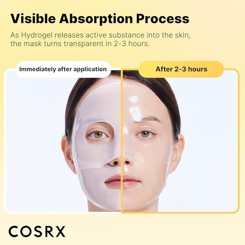 Cosrx Snail 96 Essence plus Hydrogel Mask 3Ea Advanced Snail 96 Mucin Serum And Glow Hydrogel Collagen Face Masks Travel Essentials Stocking Stuffers Korean Skin Care