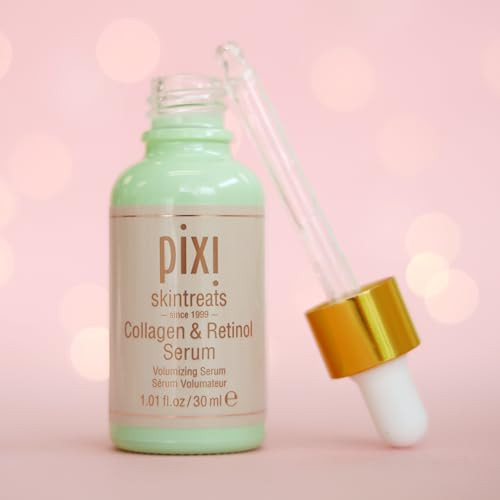 Pixi Beauty Botanical Collagen And Retinol Serumface Serum With Acacia Collagen Retinol And Vitamins To Firm Smooth And Hydrate Skin1 Fl Oz 30Ml
