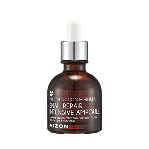 Mizon Snail Intensive Ampoule plus Hyaluronic Acid 100 Korean Skincare Wrinkle Care Moisture Skin Booster