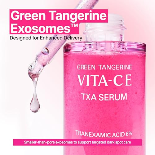 Goodal Green Tangerine Vita C E Txa Serum6% Tranexamic Acid Serum For Face With 5% Niacinamide Vitamin Exosomedark Spot Corrector For Uneven Skin Tone And Radiancekorean Skincare 1.01 Fl Oz