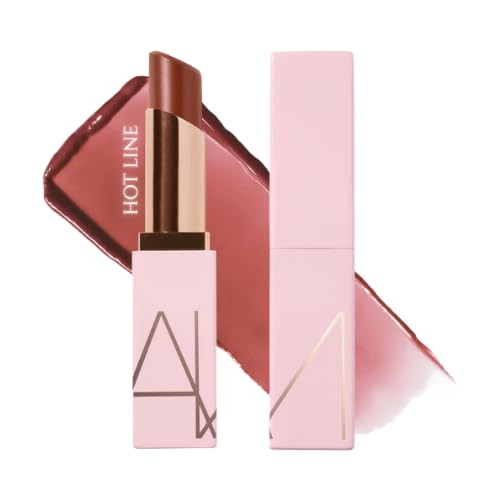 Nars Afterglow Lip Balm Sheer Buildable Color With 24Hour Hydration Hot Line 257 Black Cherry 0.1 Oz