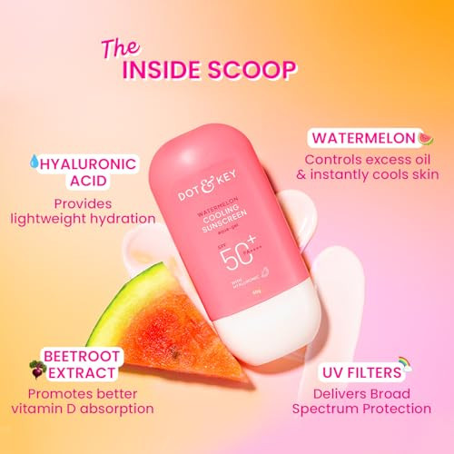 Dot and Key Dot And Key Skin Care Combo Sunscreen Spf 50 Paplusplusplus 50Gm And Moisturizer 60 Ml