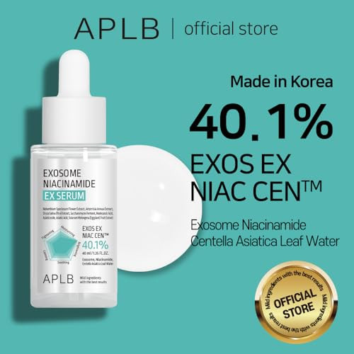Aplb Exosome Niacinamide Ex Serumexos Ex Niac Cen 40.1% Korean Skincare Efficient Absorption Long Lasting Hydration Revitalize For Gentle And Improve Skin Texture 1.35 Fl.Oz