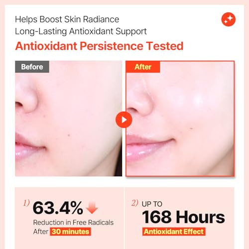 Makep:Rem Make Prem Glutamin Antioxidant Radiance Serum 50Mldark Spot Serum With Glutathione And Vitamins Korean Skin Care 1.69 Fl.Oz.