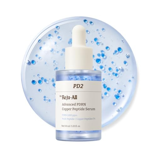 Dr.RejuAll Dr.Rejuall Advanced Pdrn Copper Peptide Serum Ghkcu With Pdrn Serum For Face Copper Peptides For Firming And Skin Elasticity With Hyaluronic Acid And Hydrolyzed Collagen Peptides 1.01 Fl Oz