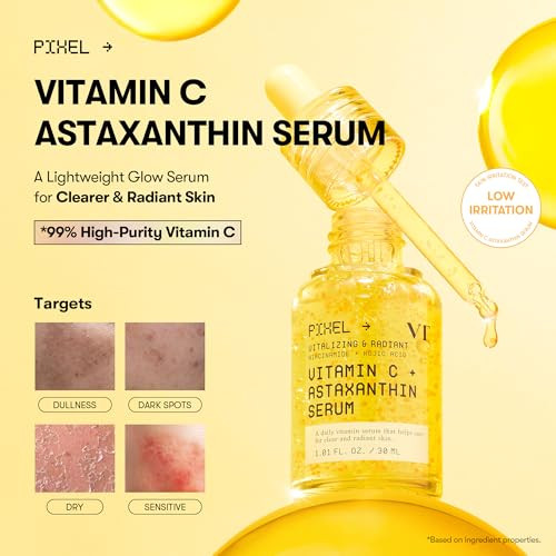 Vt Cosmetics Vitamin C Astaxanthin Serum Lightweight Glow Facial Serum For Radiantlooking Skin Even Skin Tone With Vitamin C Astaxanthin Niacinamide Korean Skincare 1.01 Fl Oz 30 Ml