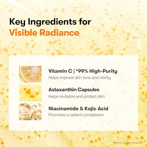 Vt Cosmetics Vitamin C Astaxanthin Serum Lightweight Glow Facial Serum For Radiantlooking Skin Even Skin Tone With Vitamin C Astaxanthin Niacinamide Korean Skincare 1.01 Fl Oz 30 Ml
