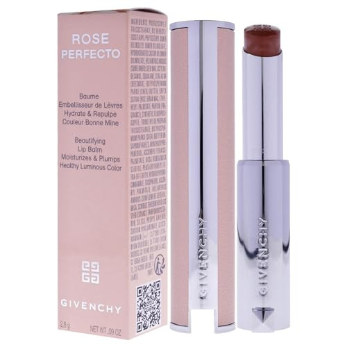Givenchy Rose Perfecto Plumping Lip Balm N302 Warm Maple For Women Lip Balm 0.09 Oz