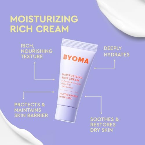 Byoma So Bright Set Jelly Cleanser Brightening Serum Rich Cream