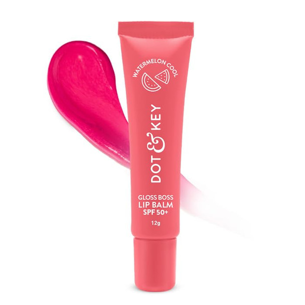 Dot and Key Dot And Key Gloss Boss Lip Balm Vitamin C plus E Spf 50plus Watermelon Cool 12G