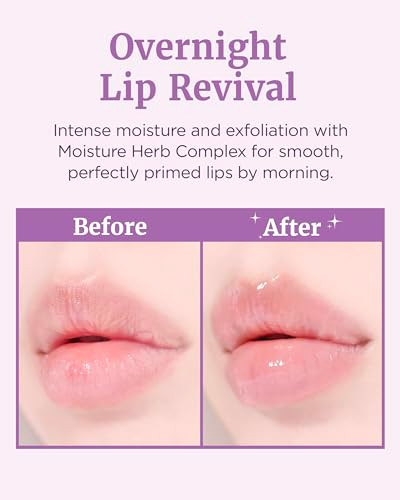 Vdl Herbal Lipcerin Bergamot Mallow Leaf Sage. Long Term Moisturizing Plumping Conditioning Lip Gloss Balm. Korean Skin Care Sleeping Mask For Dry Chapped Lips. 0.5Fl Oz