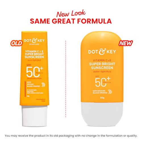 Dot and Key Dot And Key Vitamin C plus E Sunscreen Spf 50plus Paplusplusplusplus Combo 50Gm Each Pack Of 2