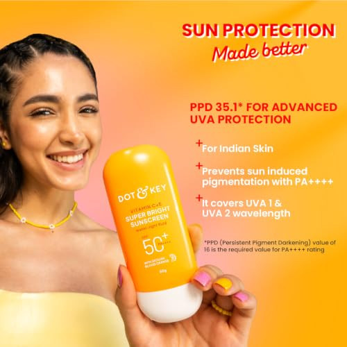 Dot and Key Dot And Key Vitamin C plus E Sunscreen Spf 50plus Paplusplusplusplus 30G