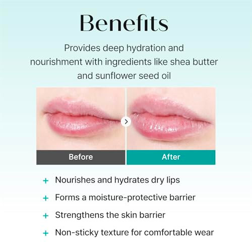 Rejuran Calming Lip Balm Cpdrn Deep Moisturizing And Soothing Care For Dry Chapped Lips With Shea Butter And Jojoba Ester Nonsticky Formula. Gentle On All Skin Types Korean Lip Care. 3.7G