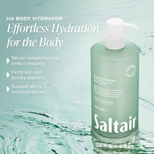 Saltair Hydration Body Care Bundleha Serum And Aha Bha Milk2 Piecelight Conditioning And Smoothing Care For A Simple Coordinated Regimen And Comfortable Finish