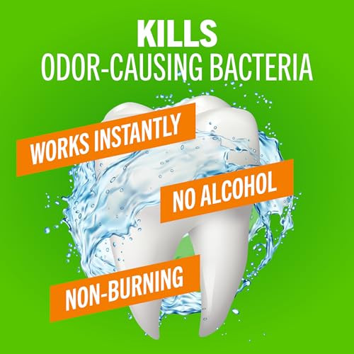 Therabreath Fresh Breath Mouthwash Mild Mint 1 Literdentist Formulated Alcohol Fights Bad Breath