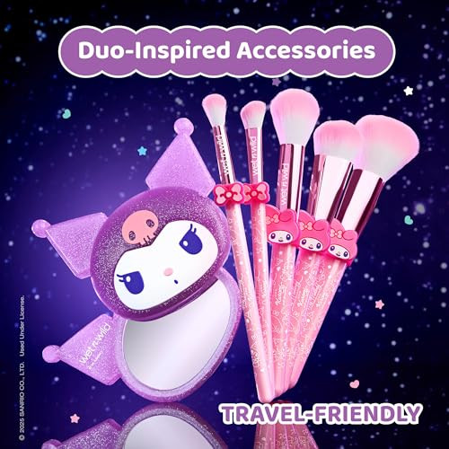 Wet N Wild My Melody And Kuromi 5Piece Makeup Brush Set