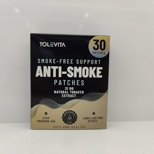 Tolevita Anti Herbal Patches Beige 21 Mgquit To Help Reduce Cravingsherbal Stop Aid For A Healthier Lifestyle 30 Patches