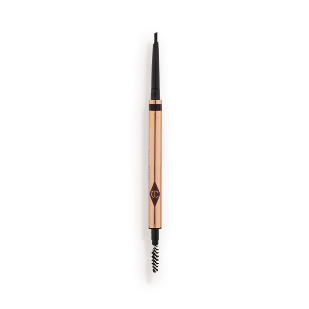 Charlotte Tilbury Brow Cheat Eyebrow Pencil - Refillable Micro-Precision Brow Pencil with Angled Tip for Natural Hair-Like Strokes - 16-Hour Wear, Waterproof, Vitamin E + Carnauba Wax