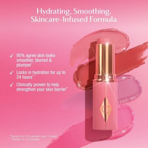 Charlotte Tilbury Unreal Healthy Glow Blush Stick - Buildable Cream Makeup with a Skincare-Infused Formula - Easy to Use, Blendable & Leaves Skin with a Luminous Sheen