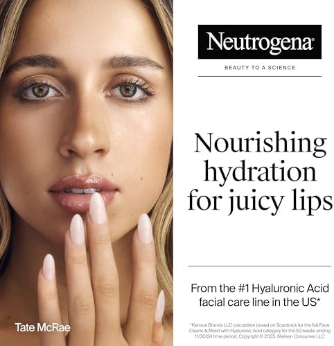 Neutrogena Hydro Boost Hyaluronic Acid Lip Balm Nourishing Vitamin E Leaves Lips Feeling Hydrated