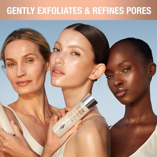 Charlotte Tilbury Glow Face Toner - Exfoliating Toner for Oily Skin - Helps to Reduce The Appearance of Pores, Hydrate & Plump Skin - Delicately Scented with Rose & Lemon