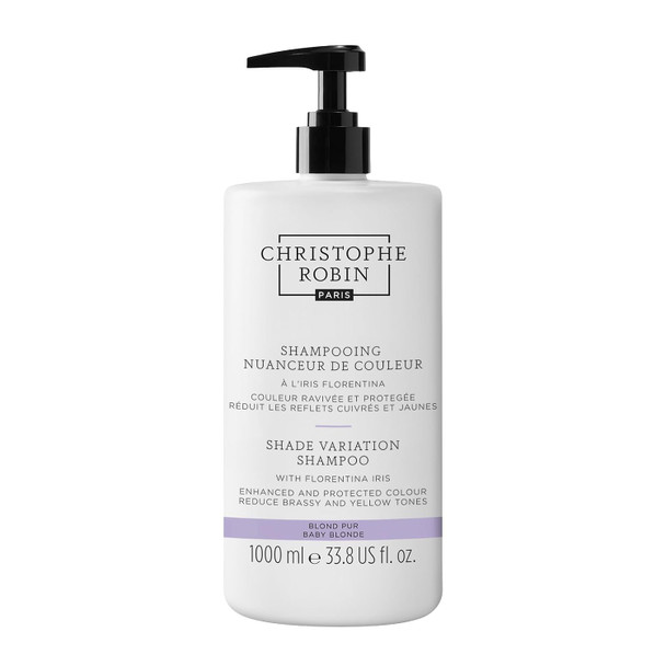 Christophe Robin Baby Blonde Toning Purple Shampoo