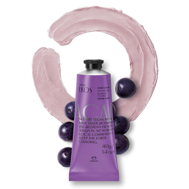 natura  Brazil Nut Hand Cream Anti Dryness Castanha Hand Balm 24 Hour Deep Hydration Skin Moisturizer