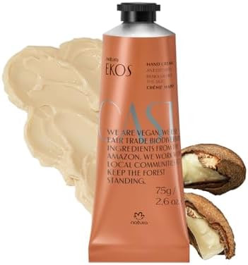 natura  Brazil Nut Hand Cream Anti Dryness Castanha Hand Balm 24 Hour Deep Hydration Skin Moisturizer