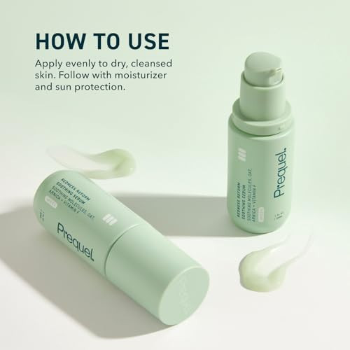 Prequel Skin Redness Corrector  Calming Face Serum Oat Extract Sensitive  Redness Corrector Face Serum With Oat Extract And Vitamin F For Sensitive Skin Calming Serum Supporting Skin Barrier Comfort