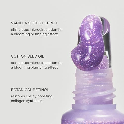 r.e.m. beauty by ariana grande Plumping Lip Gloss Iridescent Duochrome Finish that Sparkles