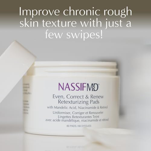 NassifMD Even Correct & Renew Retexturizing Pads Mandelic Acid Retinol