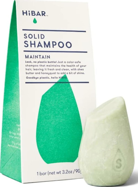 HIBAR - Maintain Shampoo Bar - For Balanced Hair - Plastic-Free - 1 Bar